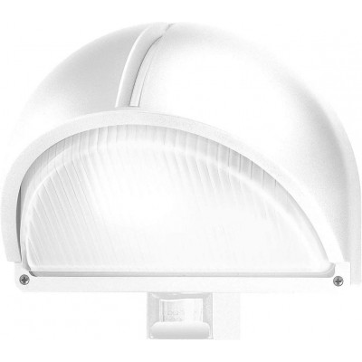 Aplique de pared interior 75W 1×1 cm. Pmma. Color blanco