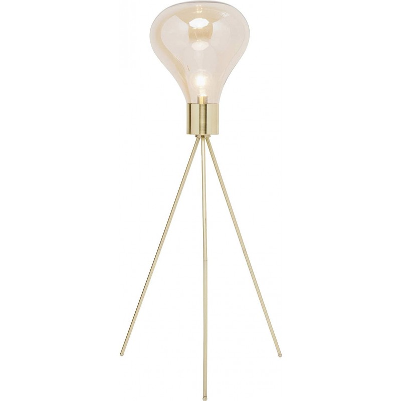 614,95 € Free Shipping | Floor lamp 40W Spherical Shape 160×50 cm. Clamping tripod Living room, dining room and bedroom. Modern Style. Steel and Glass. Golden Color