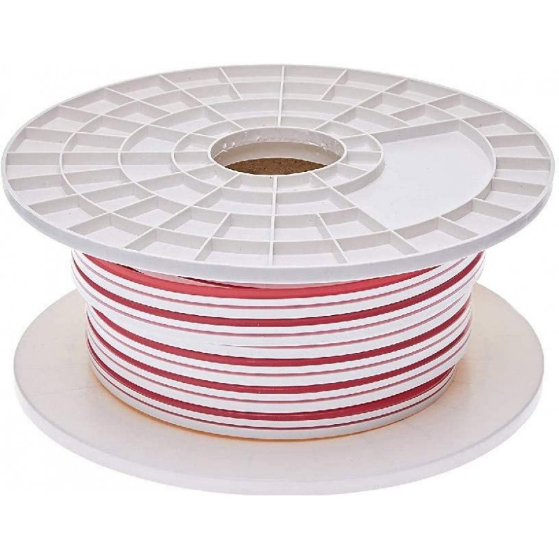 265,95 € Free Shipping | LED strip and hose 12W LED 2000K Very warm light. Extended Shape 2500 cm. 25 meters. LED Strip Coil-Reel Terrace, garden and public space. Red Color
