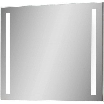 351,95 € Envoi gratuit | Éclairage de meubles 80×3 cm. Éclairage miroir Pmma, métal et verre. Couleur argent