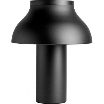 Tischlampe 50×40 cm. Wohnzimmer, esszimmer und schlafzimmer. Modern Stil. Aluminium und Polycarbonat. Schwarz Farbe