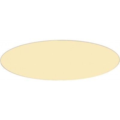 Luz de teto interna 29W Forma Redondo 38×38 cm. Sala de jantar, quarto e salão. Madeira. Cor amarelo