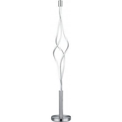 269,95 € Free Shipping | Floor lamp Trio 9W 138×23 cm. Acrylic and metal casting. Nickel Color