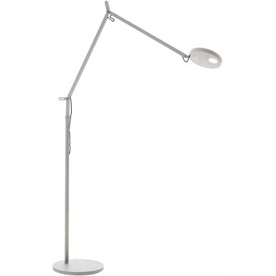 501,95 € Spedizione Gratuita | Lampada da pavimento 8W 130 cm. Articolabile Alluminio. Colore bianca