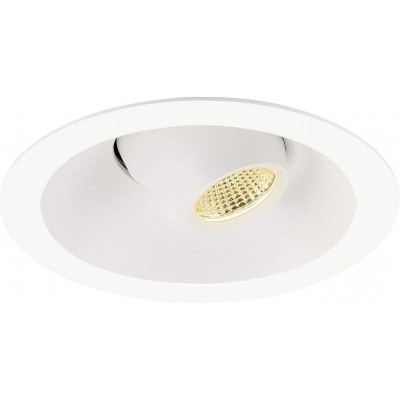 304,95 € Free Shipping | Recessed lighting 8W Round Shape 14×14 cm. Living room, dining room and lobby. Modern and industrial Style. White Color