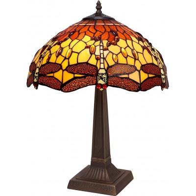 Lampada da tavolo 60W Forma Conica 58×41 cm. Tulipano Soggiorno, sala da pranzo e camera da letto. Stile design. Cristallo