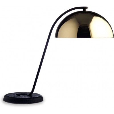 Lámpara de escritorio 7W Forma Esférica 70×45 cm. Salón, comedor y vestíbulo. Estilo clásico. Aluminio y Metal. Color latón