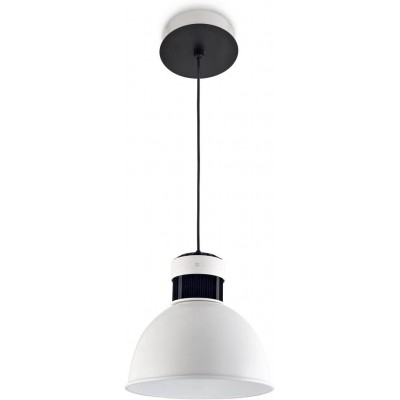 Lampe à suspension Façonner Sphérique LED Salle à manger, chambre et hall. Aluminium et Polycarbonate. Couleur blanc