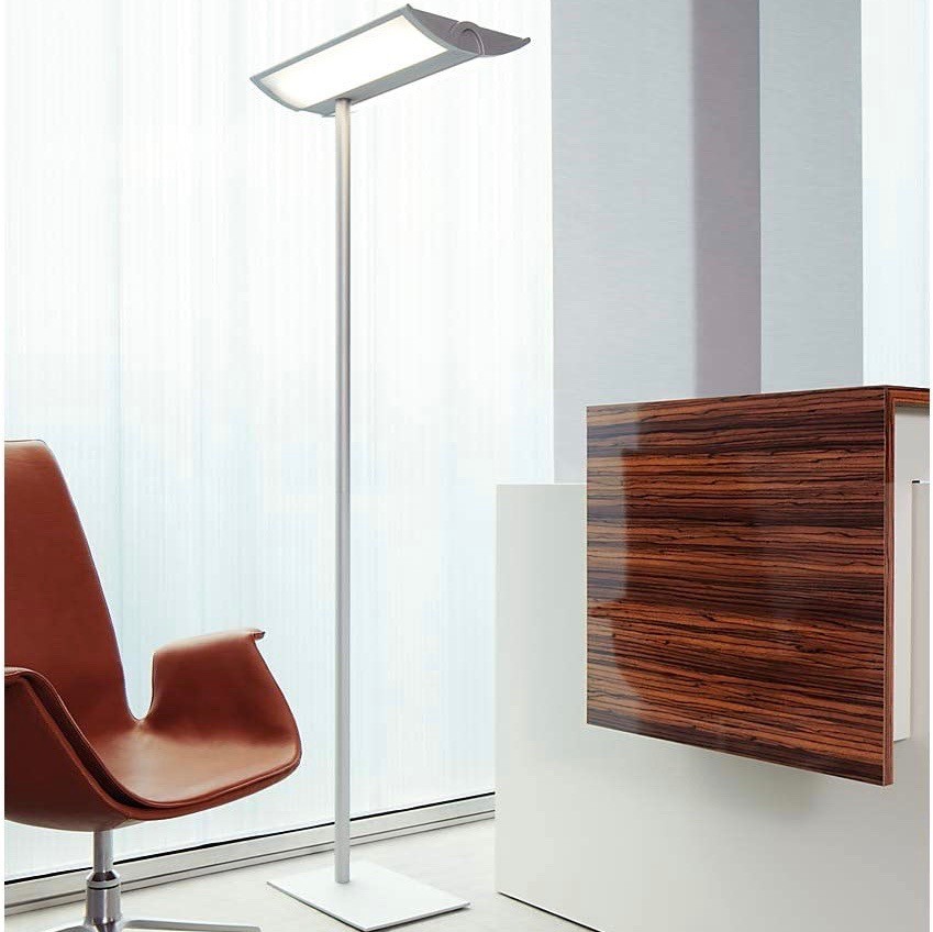 358,95 € Free Shipping | Technical lamp 54W 190×62 cm. Aluminum. Gray Color