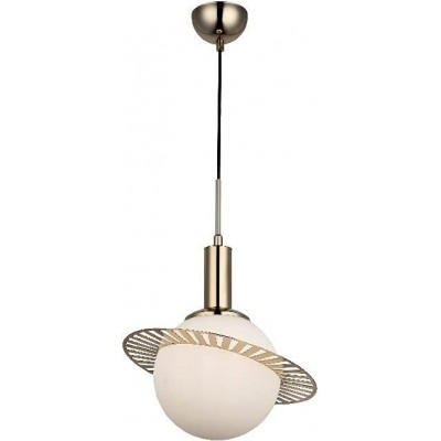 Подвесной светильник 40W Сферический Форма 100×32 cm. Гостинная, столовая и лобби. Кристалл, Металл и Стекло. Золотой Цвет