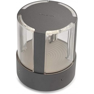 293,95 € Free Shipping | Luminous beacon 13W Cylindrical Shape LED Terrace, garden and public space. Aluminum. Gray Color