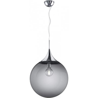 Подвесной светильник Trio 2700K Очень теплый свет. Сферический Форма 150×45 cm. Столовая, спальная комната и лобби. Металл. Покрытый хром Цвет