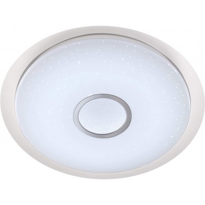 283,95 € Free Shipping | Indoor ceiling light 34W Round Shape 57×57 cm. Living room, bedroom and lobby. Modern Style. PMMA. White Color