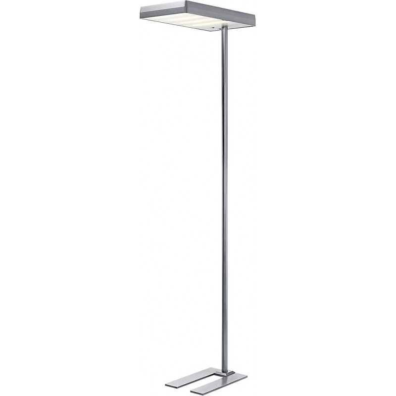514,95 € Free Shipping | Floor lamp 60W Square Shape LED Living room, bedroom and lobby. Modern Style. Plated chrome Color