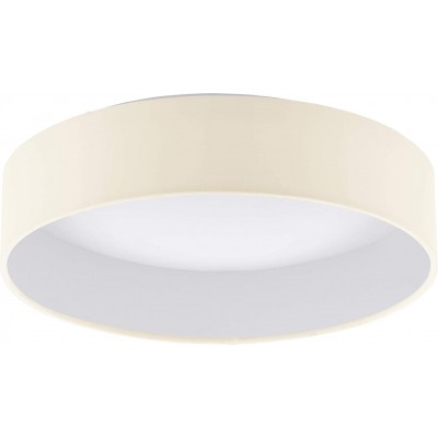83,95 € Free Shipping | Indoor ceiling light Eglo Round Shape Ø 32 cm. Living room, dining room and bedroom. Modern Style. PMMA. Beige Color
