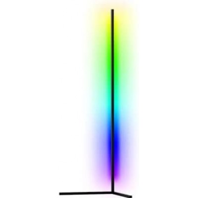 フロアランプ 細長い 形状 147×10 cm. マルチカラー RGB LED。リモコン リビングルーム, ダイニングルーム そして ベッドルーム. モダン スタイル