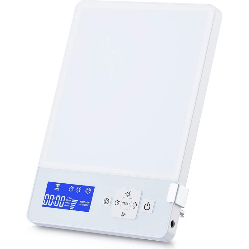 75,95 € Free Shipping | LED items LED 26×18 cm. Table LED. adjustable intensity. timer Pmma. White Color