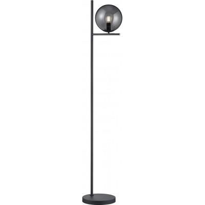 99,95 € Free Shipping | Floor lamp Trio 28W 150×32 cm. Metal casting. Black Color