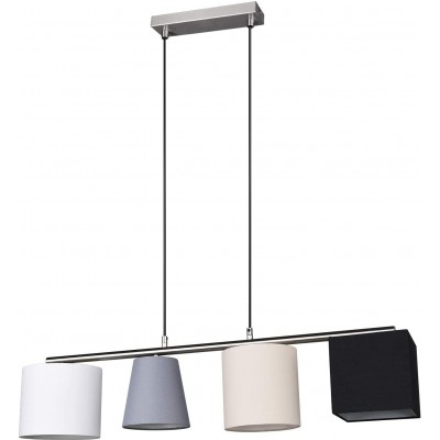99,95 € Free Shipping | Hanging lamp Reality 40W Cylindrical Shape 150×89 cm. 4 spotlights Living room, dining room and bedroom. Modern Style. Metal casting