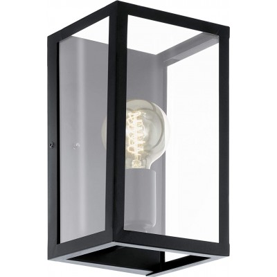 79,95 € Free Shipping | Indoor wall light Eglo 60W 28×16 cm. Black Color