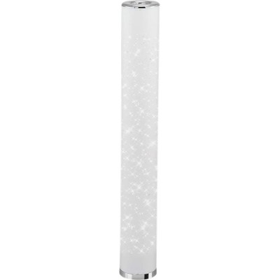 86,95 € Envio grátis | Luminária de piso 104×13 cm. Projeto estrela. interruptor de fio Pmma. Cor branco