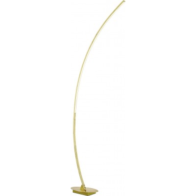 92,95 € Free Shipping | Floor lamp Reality 11W 3000K Warm light. Extended Shape 158×35 cm. LED Dining room, bedroom and lobby. Modern Style. Metal casting. Golden Color