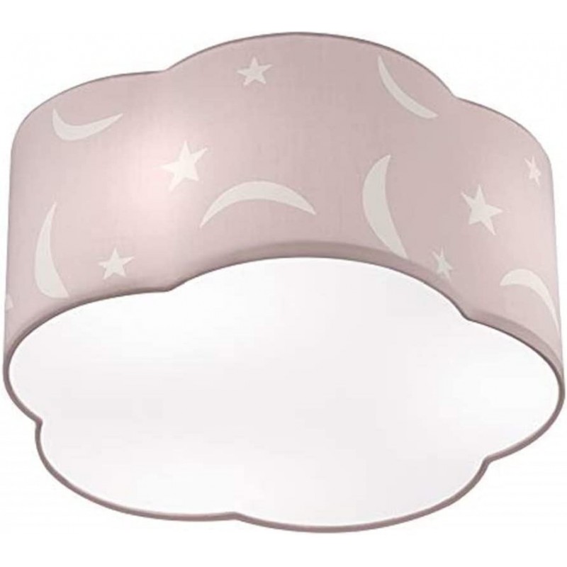 74,95 € Envoi gratuit | Lampe pour enfants Trio 10W 40×40 cm. Tulipe Métal. Couleur rose