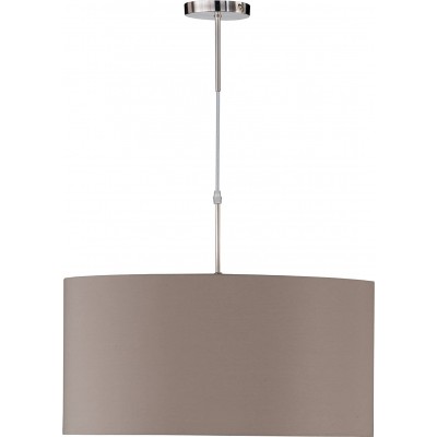 Lámpara colgante 42W Forma Redonda 130×50 cm. Salón, comedor y dormitorio. Estilo moderno. Metal. Color beige