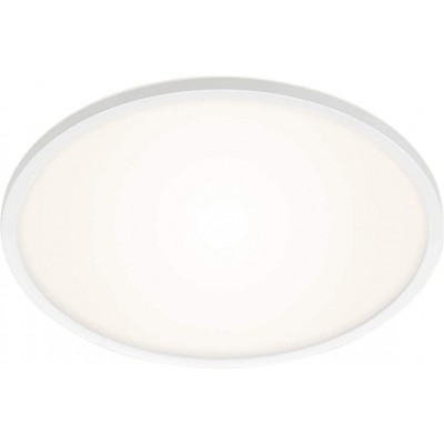 室内顶灯 圆形的 形状 Ø 42 cm. 多色 RGB 可调光 LED 卧室. 现代的 风格. 有机玻璃. 白色的 颜色