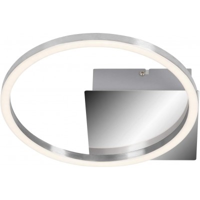 シーリングランプ 円形 形状 26×26 cm. 調光可能な LEDメモリ機能 ダイニングルーム, ベッドルーム そして ロビー. モダン スタイル. アルミニウム そして PMMA. メッキクローム カラー