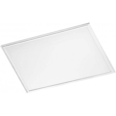 72,95 € Envío gratis | Plafón de interior Eglo 16W 4000K Luz neutra. 30×30 cm. Aluminio y pmma. Color blanco