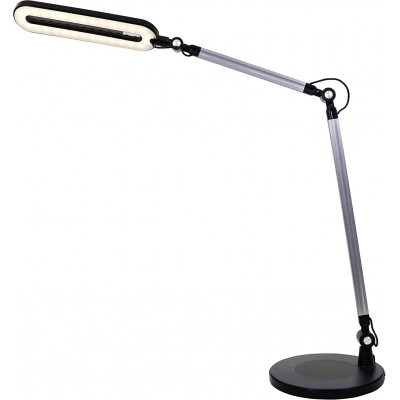 99,95 € Envio grátis | Lâmpada técnica 51×20 cm. Luz ajustável e articulada. controle de toque Pmma. Cor cinza