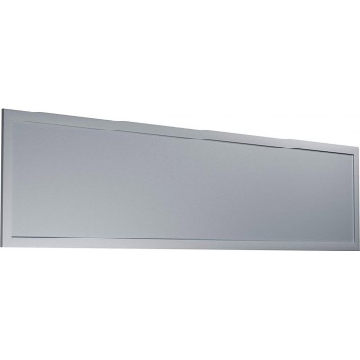 LED-Panel 30W Rechteckige Gestalten 120×30 cm. Esszimmer, schlafzimmer und empfangshalle. Aluminium. Grau Farbe