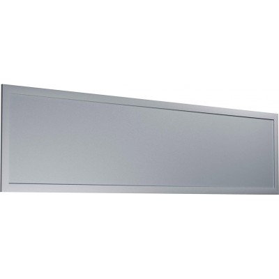 98,95 € Spedizione Gratuita | Pannello LED 30W 120×30 cm. Alluminio. Colore grigio