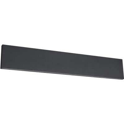 99,95 € Envío gratis | Aplique de pared interior Trio 9W 47×8 cm. Salida de luz bidireccional Metal. Color negro