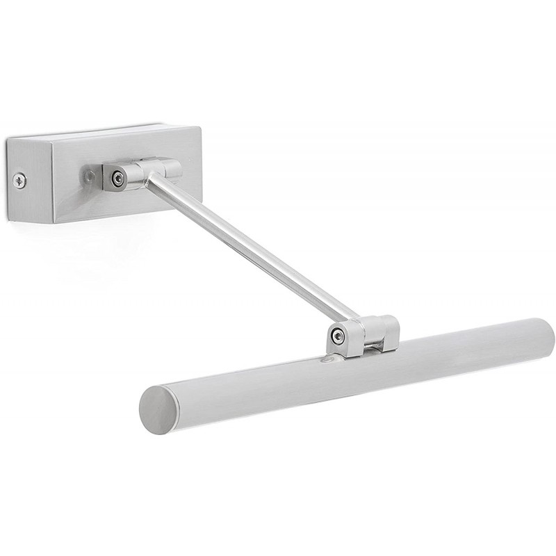 94,95 € Envoi gratuit | Éclairage de l'image 6W 4 cm. LED articulable Acier. Couleur nickel