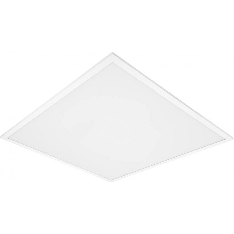 88,95 € 送料無料 | LEDパネル 30W 平方 形状 62×62 cm. リビングルーム, ダイニングルーム そして ベッドルーム. PMMA. 白い カラー