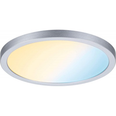 91,95 € Free Shipping | Ceiling lamp 13W 18×18 cm. LED Pmma. Gray Color