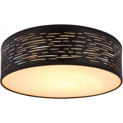 96,95 € Free Shipping | Indoor ceiling light 20W Round Shape 13 cm. Living room, bedroom and lobby. Metal casting. Black Color