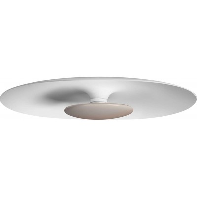 シーリングランプ 22W 円形 形状 50×50 cm. LED リビングルーム, ベッドルーム そして ロビー. アルミニウム. 白い カラー