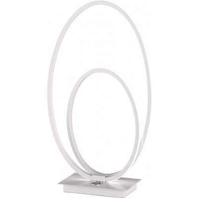 97,95 € Free Shipping | Table lamp 16W Round Shape 42×25 cm. Living room, dining room and bedroom. Modern Style. Acrylic. White Color