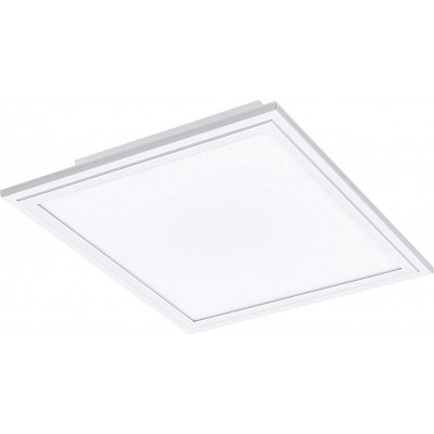 104,95 € Free Shipping | Indoor ceiling light Eglo 14W Square Shape 30×30 cm. Remote control Living room, dining room and bedroom. Modern Style. Aluminum and PMMA. White Color