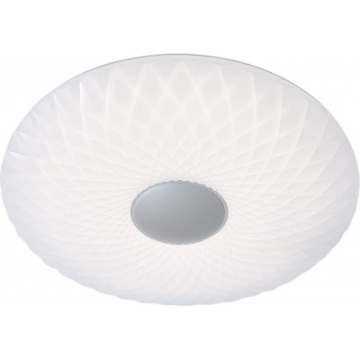 Plafoniera da interno 60W Ø 51 cm. LED dimmerabili Luce notturna Metallo. Colore bianca