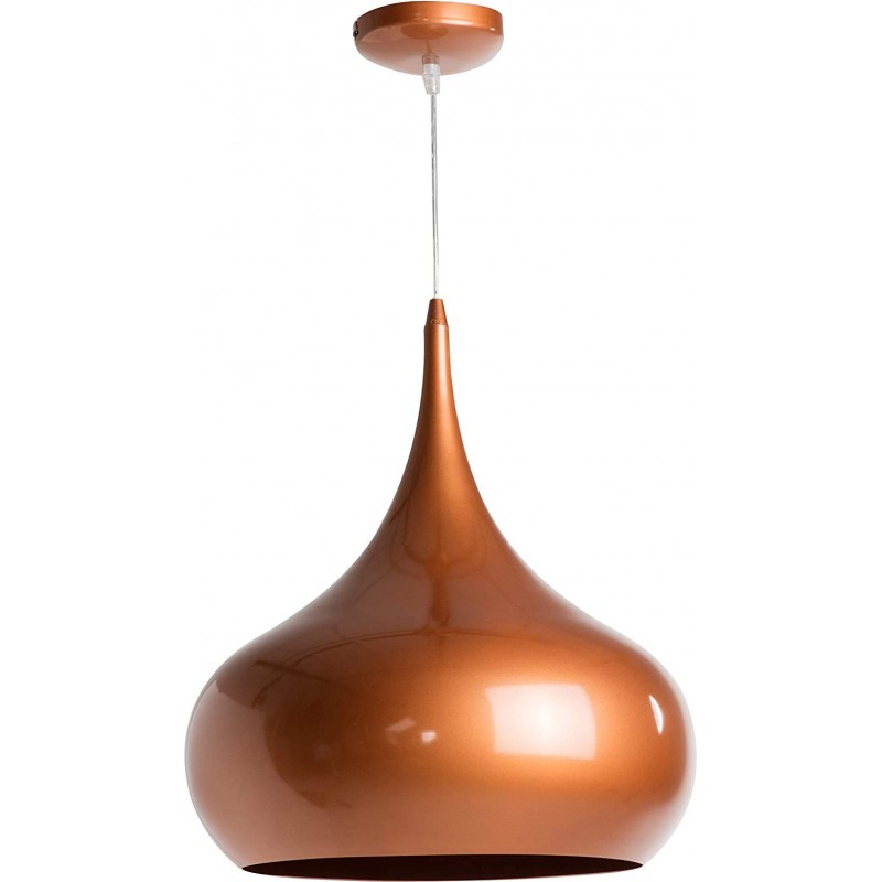 134,95 € Free Shipping | Hanging lamp 60W Spherical Shape Ø 42 cm. Living room, bedroom and lobby. Design Style. Metal casting. Oxide Color