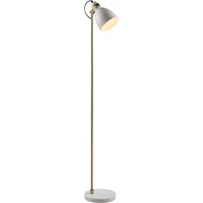 101,95 € Free Shipping | Floor lamp 4W 140×30 cm. Brass. White Color