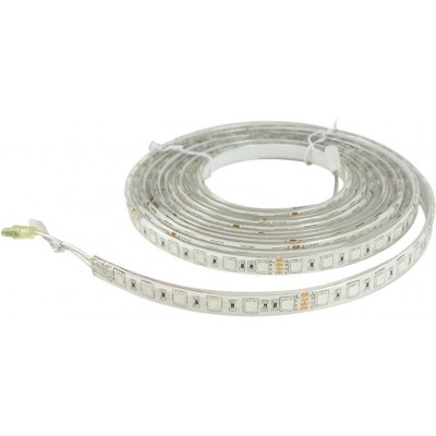 LED strip and hose LED Extended Shape 500 cm. 5 meters. LED Strip Coil-Reel Terrace, garden and public space. Black Color