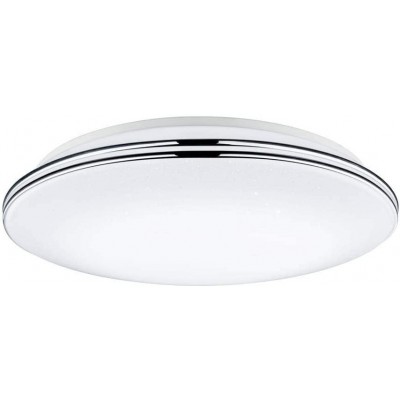 94,95 € Free Shipping | Indoor ceiling light Round Shape 45×45 cm. LED Living room, dining room and bedroom. Acrylic and Metal casting. White Color