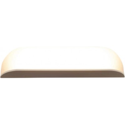 Lampada da parete per interni 40×10 cm. LED Soggiorno, sala da pranzo e camera da letto. Stile moderno. Alluminio. Colore bianca