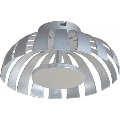 吸顶灯 10W 球形 形状 18×18 cm. 饭厅, 卧室 和 大堂设施. 设计 风格. 金属. 银 颜色