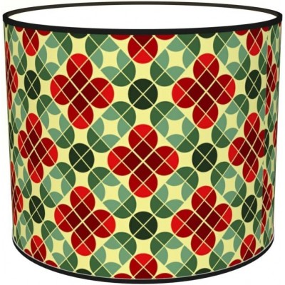 88,95 € Free Shipping | Lamp shade Cylindrical Shape 50×50 cm. Tulip Living room, bedroom and lobby. Textile and Polycarbonate